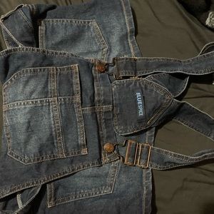 Women’s overalls shorts blue spice size:7